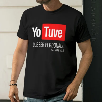 Remera con Diseño Cristiano Cód. FV032