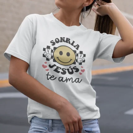 Remera Faith con Diseños Cristianos  Cód. FNF013