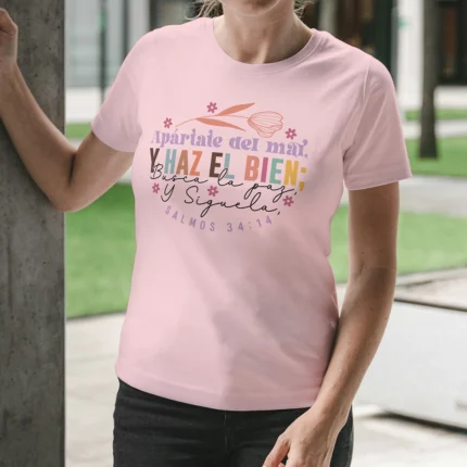 Remera Faith con Diseños Cristianos  Cód. FNF016