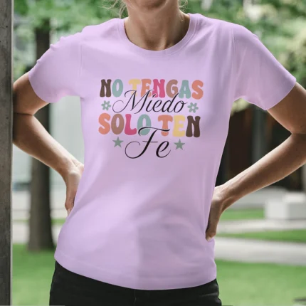 Remera Faith con Diseños Cristianos  Cód. FNF018
