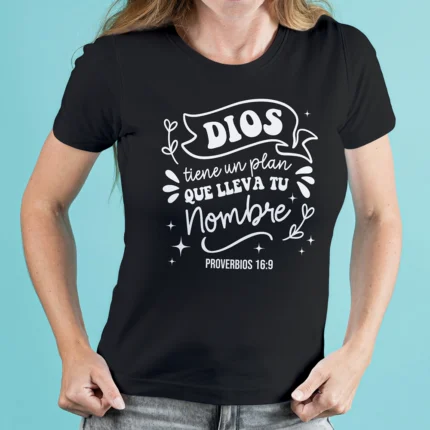 Remera Faith con Diseños Cristianos  Cód. FNF021