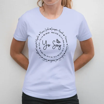 Remera Faith con Diseños Cristianos  Cód. FNF005